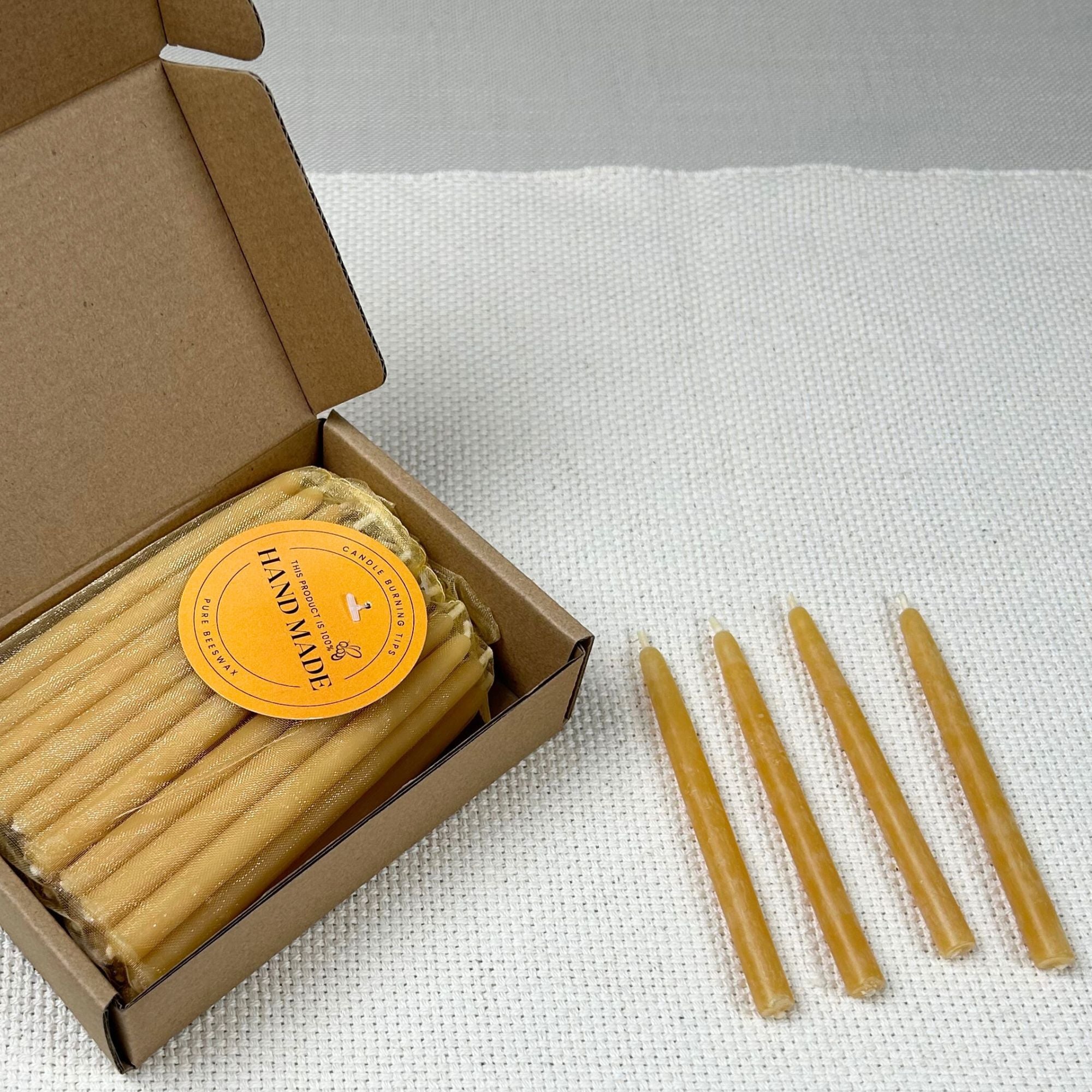 Honey Hanukkah Candles