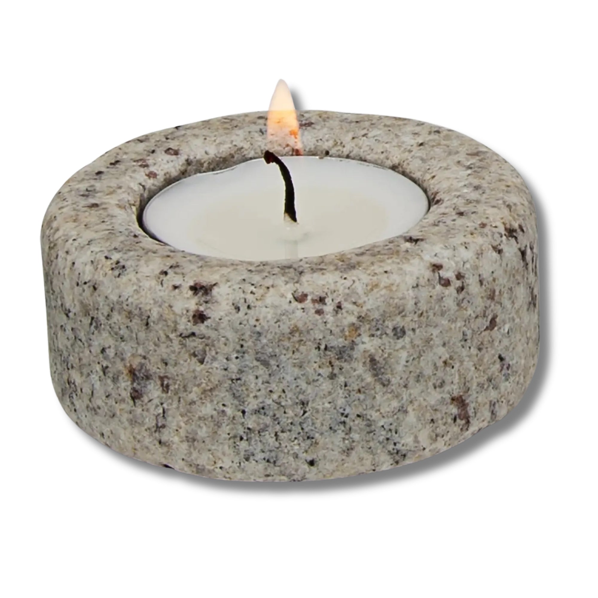 Reclaimed Granite Tealight Holders