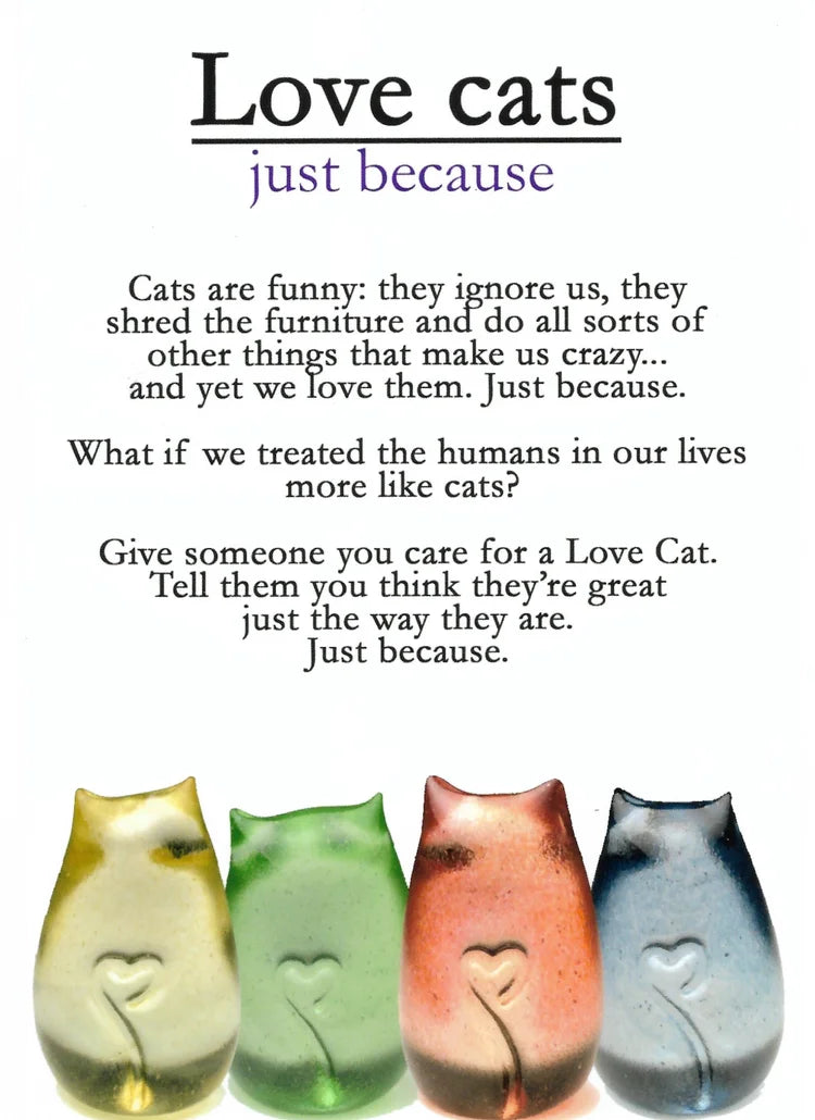 Love Cats “just because” card